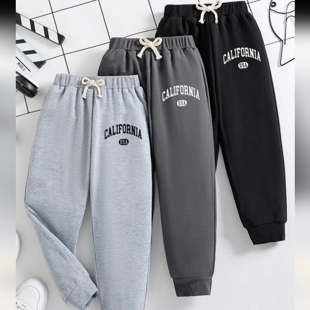3 pcs sports pants for 11Y